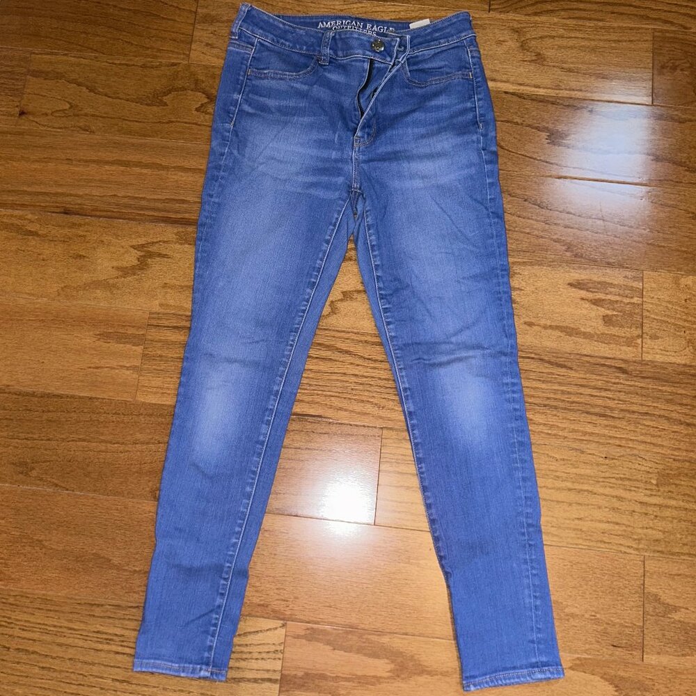 Skinny Blue Jeans